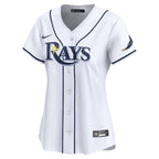 Tampa Bay Rays Nike Women's 2024 Jackie Robinson Day Home Limited Jersey – White
