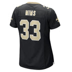 Jordan Mims New Orleans Saints Nike Women's  Game Jersey -  Black