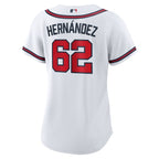 Daysbel Hernandez Atlanta Braves Nike Women's Home Replica Jersey - White