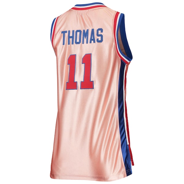 Isiah Thomas Detroit Pistons Women's 75th Anniversary Rose Gold 1982 Swingman Jersey - Pink