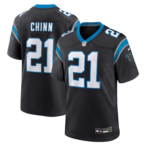 Jeremy Chinn Carolina Panthers Nike Game Jersey - Black/White