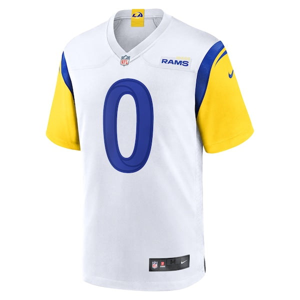Byron Young Los Angeles Rams Nike Team Game Jersey -  White/Royal