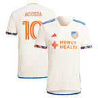 Luciano Acosta FC Cincinnati adidas 2024 The Canvas Kit Replica Player Jersey - White