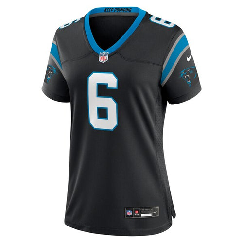 Miles Sanders Carolina Panthers Nike Women's Team Game Jersey - Black/Blue