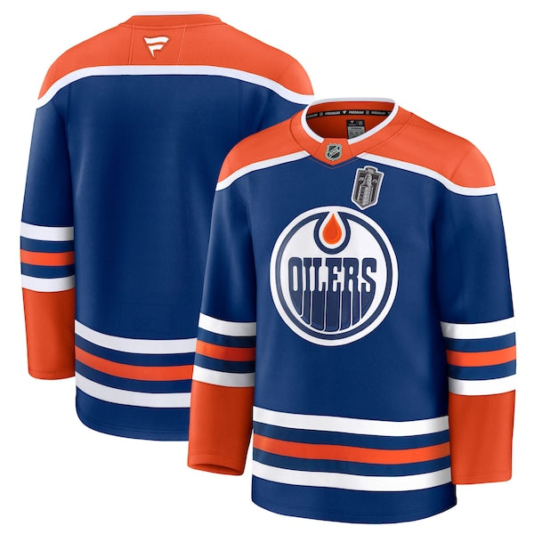 Edmonton Oilers  2025 Stanley Cup Final Home Premium Jersey - Royal