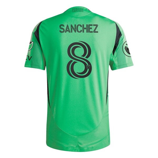 Ilie Sanchez Austin FC adidas 2025 The Heartbeat Kit Authentic Player Jersey - Green