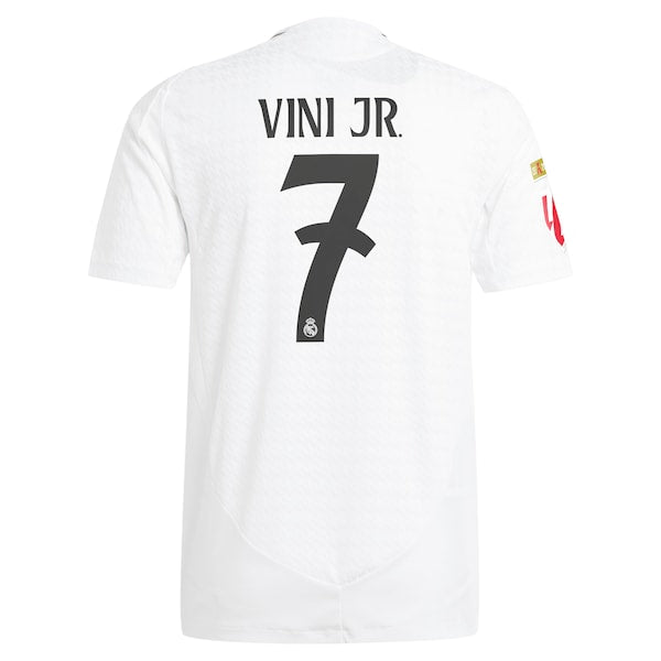 Vini Jr. Los Merengues adidas 2024/25 Home Authentic Player Jersey - White