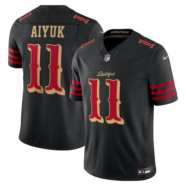 Brandon Aiyuk San Francisco 49ers Nike 2025 Rivalries Collection Limited Jersey - Black