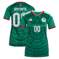 Mexico National Team adidas Women's 2026 Home Replica Custom Jersey - Green