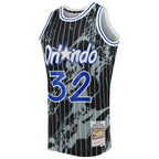 Shaquille O'Neal Orlando Magic 1994/95 Hardwood Classics Marble Swingman Jersey - Black