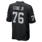 Ron Stone Jr. Las Vegas Raiders Nike Team Game Jersey -  Black