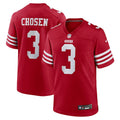 Robbie Chosen San Francisco 49ers Nike Team Game Jersey -  Scarlet