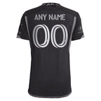 Nashville SC adidas 2024 Man In Black Kit Authentic Custom Jersey - Black