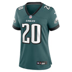 Brian Dawkins Philadelphia Eagles Nike Women's Retired Player Game Jersey - Midnight Green/Black