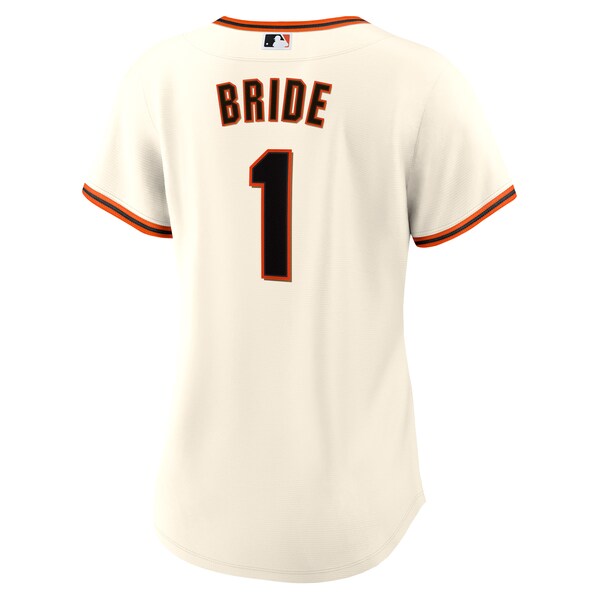San Francisco Giants Nike Women's #1 Bride Home Replica Jersey - White