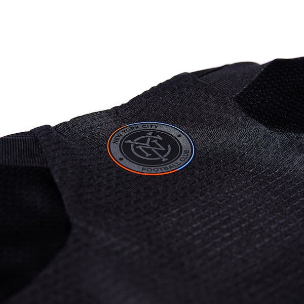 New York City FC adidas 2024 24/7 Kit Authentic Jersey – Black