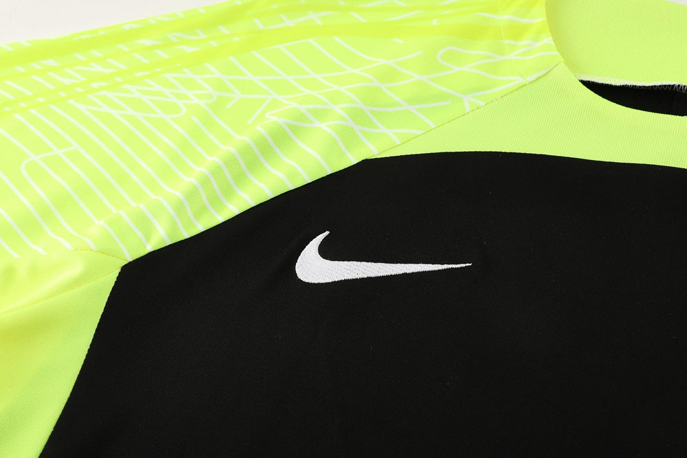 Nike Short Sleeve Training Jersey Set-ND07- Yellow/Black