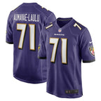 Malaesala Aumavae-Laulu Baltimore Ravens Nike Team Game Jersey -  Purple
