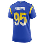 Bobby Brown III Los Angeles Rams Nike Women's Team Game Jersey -  Royal