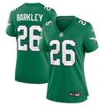 Saquon Barkley Philadelphia Eagles Nike Women's Alternate Game Jersey -  Kelly Green