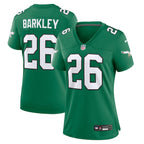 Saquon Barkley Philadelphia Eagles Nike Women's Alternate Game Jersey -  Kelly Green
