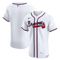 Atlanta Braves Nike Home Elite Jersey - White/Red/Navy