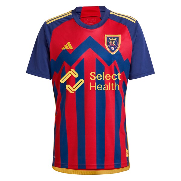 Real Salt Lake adidas 2024 Peak Utah Replica Jersey – Red