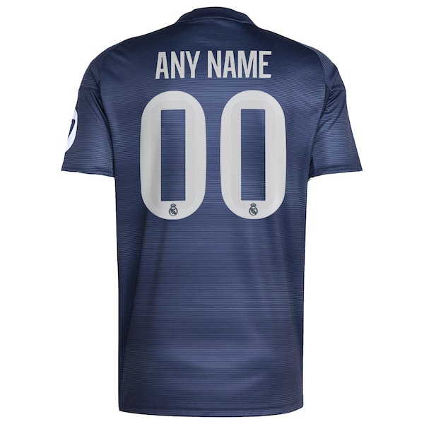 Los Merengues adidas 2025/26 Away Replica Custom Jersey - Blue