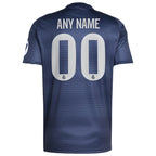 Los Merengues adidas 2025/26 Away Replica Custom Jersey - Blue