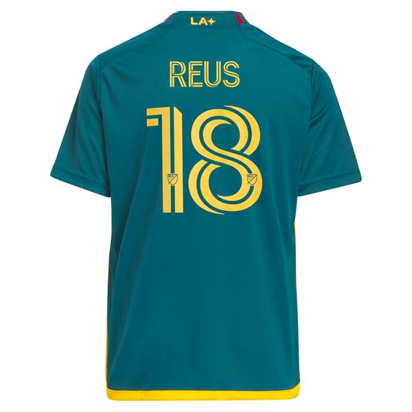 Marco Reus LA Galaxy adidas Youth 2024 LA Kit Replica Player Jersey - Green