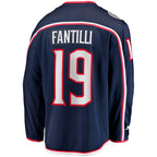 Adam Fantilli Columbus Blue Jackets  Home Premier Breakaway Player Jersey - Navy
