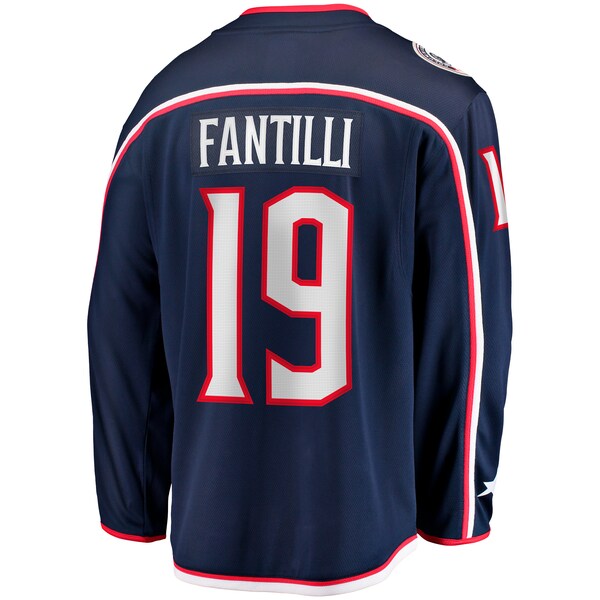Adam Fantilli Columbus Blue Jackets  Home Premier Breakaway Player Jersey - Navy
