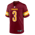 Will Harris Washington Commanders Nike Team Game Jersey -  Burgundy