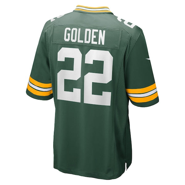Matthew Golden Green Bay Packers Nike 2025 NFL Draft First Round Pick  Game Jersey - Green