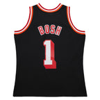 Chris Bosh Miami Heat  2013/14 Hardwood Classics Swingman Jersey - Black