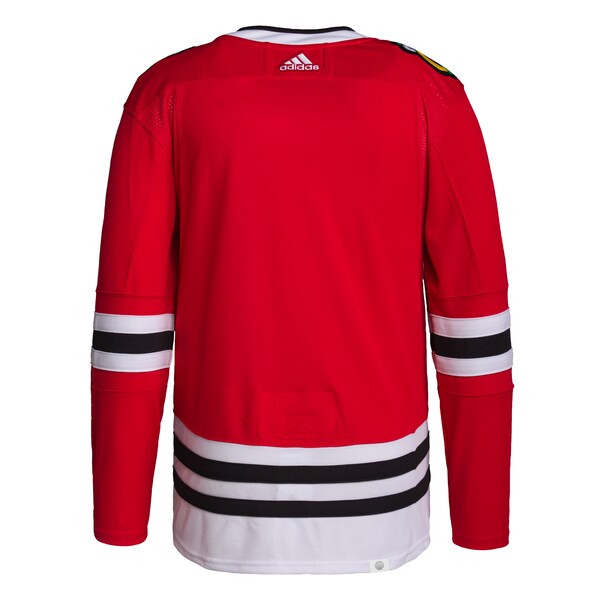 Chicago Blackhawks adidas Men's Home Primegreen Authentic Jersey - Red