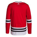 Chicago Blackhawks adidas Men's Home Primegreen Authentic Jersey - Red