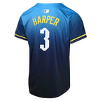 Bryce Harper Philadelphia Phillies Nike Youth 2024 City Connect Limited Player Jersey - Blue