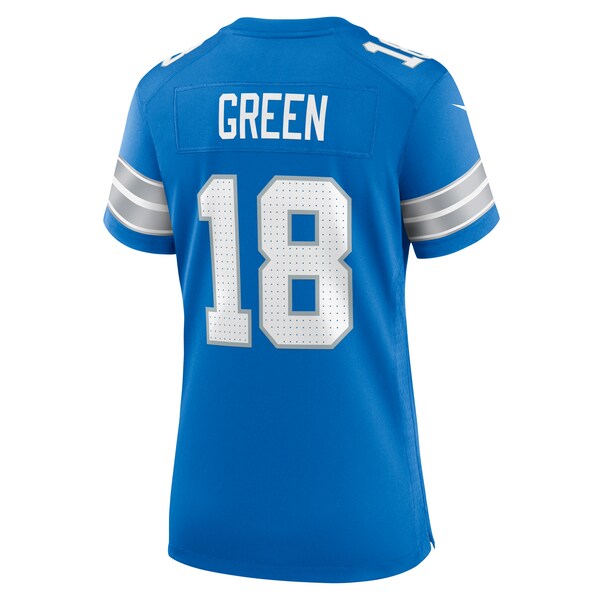 Antoine Green Detroit Lions Nike Women's Team Game Jersey -  Blue