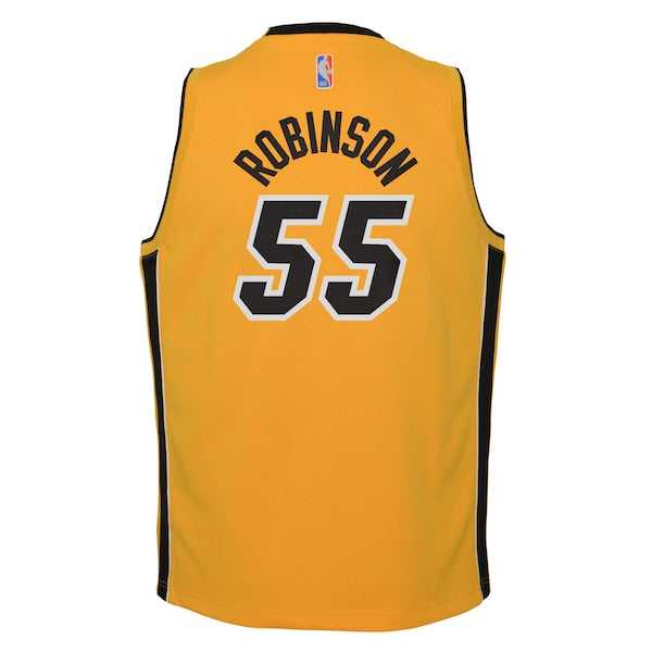 Duncan Robinson Miami Heat Nike Youth 2020/21 Swingman Player Jersey Trophy Gold - Earned Edition
