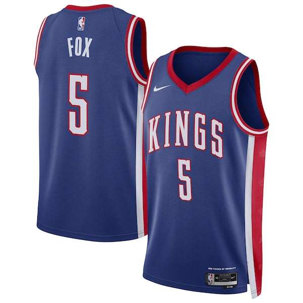 De'Aaron Fox Sacramento Kings Nike Unisex 2024/25 Swingman Player Jersey - City Edition - Blue