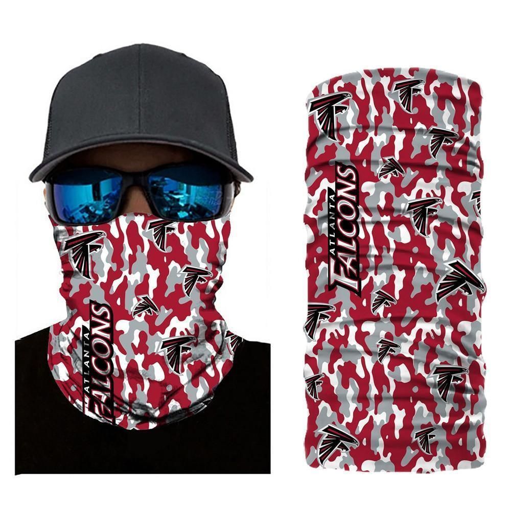 CAMO ATLANTA FALCONS FACE MASK BANDANAS