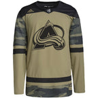 Colorado Avalanche adidas Military Appreciation Team Authentic Practice Jersey - Camo