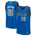Dallas Mavericks  Youth Custom Fast Break Jersey - Blue - Icon Edition