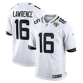 Trevor Lawrence Jacksonville Jaguars Nike White Game Jersey - White/Black