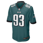 Milton Williams Philadelphia Eagles Nike Game Jersey - Midnight Green