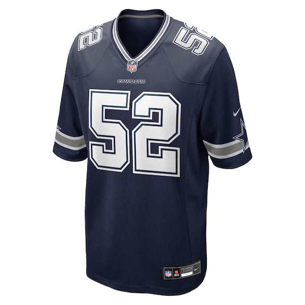 Tyler Booker Dallas Cowboys Nike 2025 NFL Draft First Round Pick Game Jersey - Navy