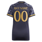 Los Merengues adidas Women's 2023/24 Away Replica Custom Jersey - Navy