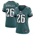 Saquon Barkley Philadelphia Eagles Nike Women's Game Player Jersey - Midnight Green
