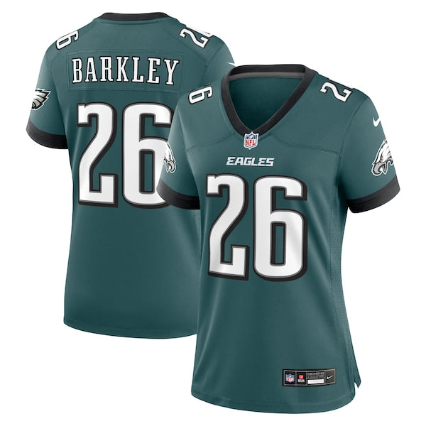 Saquon Barkley Philadelphia Eagles Nike Women's Game Player Jersey - Midnight Green
